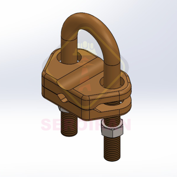کرپی یو بولت مسی 18 الکترود یوفر و همبندی با سیم مسی