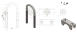 کرپی همبندی یو بولت گالوانیزه SERO-Clamp M2 - Image 2